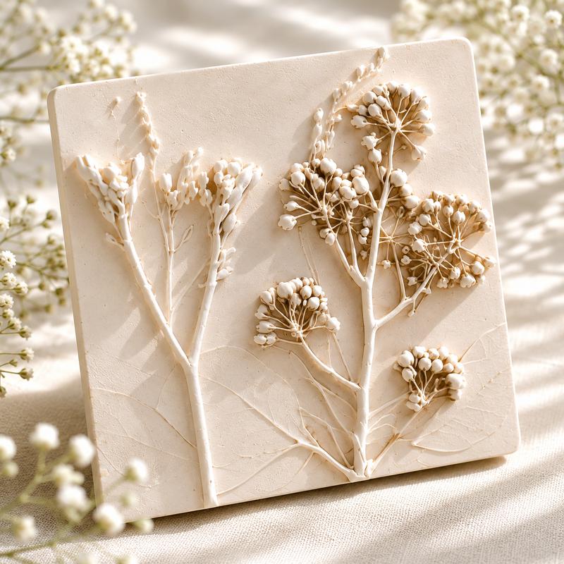 Workshop bloemen plukken & tegel maken 
