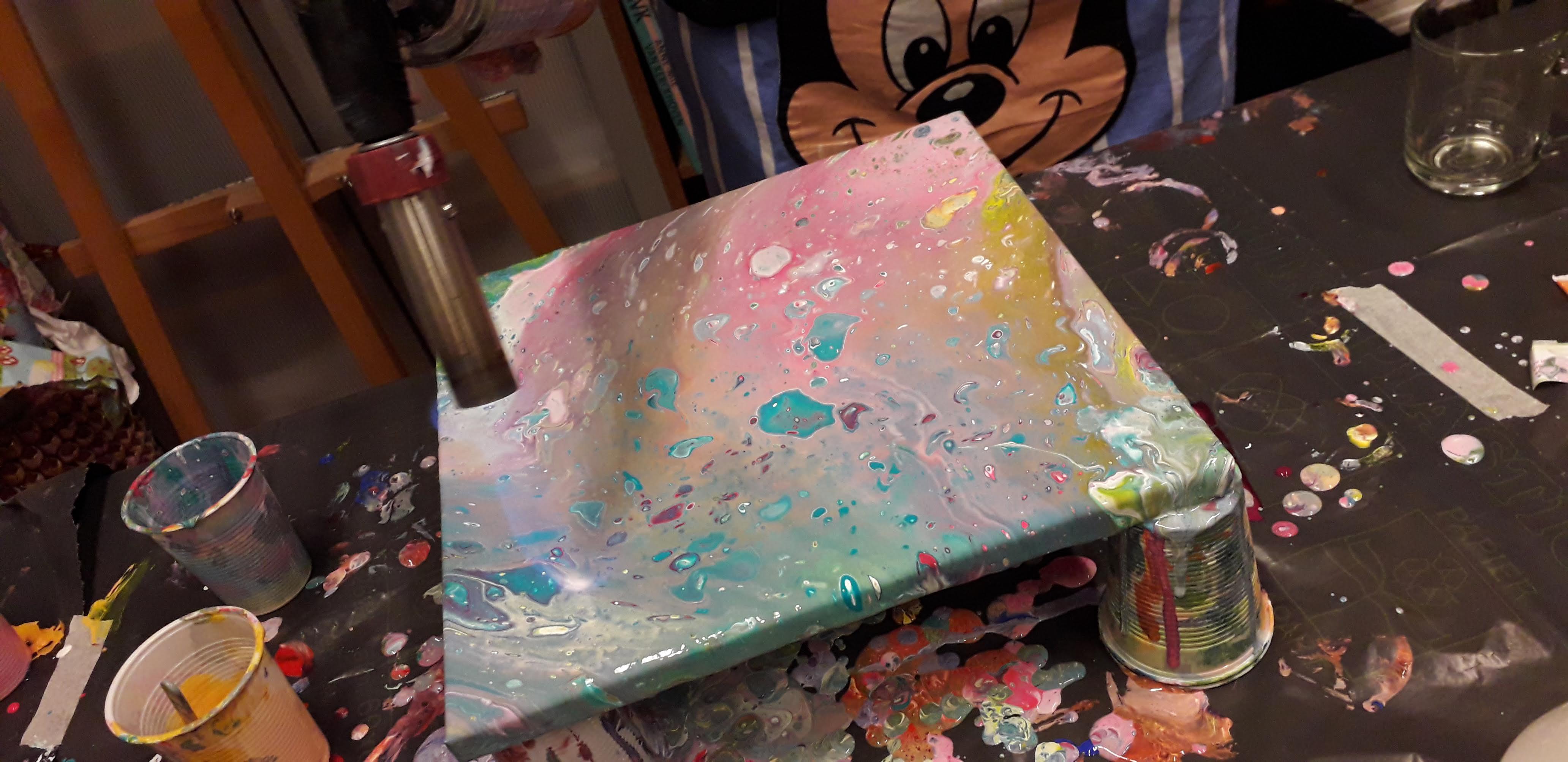 Acryl pouring workshop — foto 7
