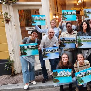 Bob ross  schilderen, dikke dames en andere leuke creatieve workshops in den haag (zuid-holland)