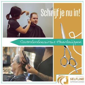Selfline cursus haarknippen voor gevorderden op locaties in heel nederland