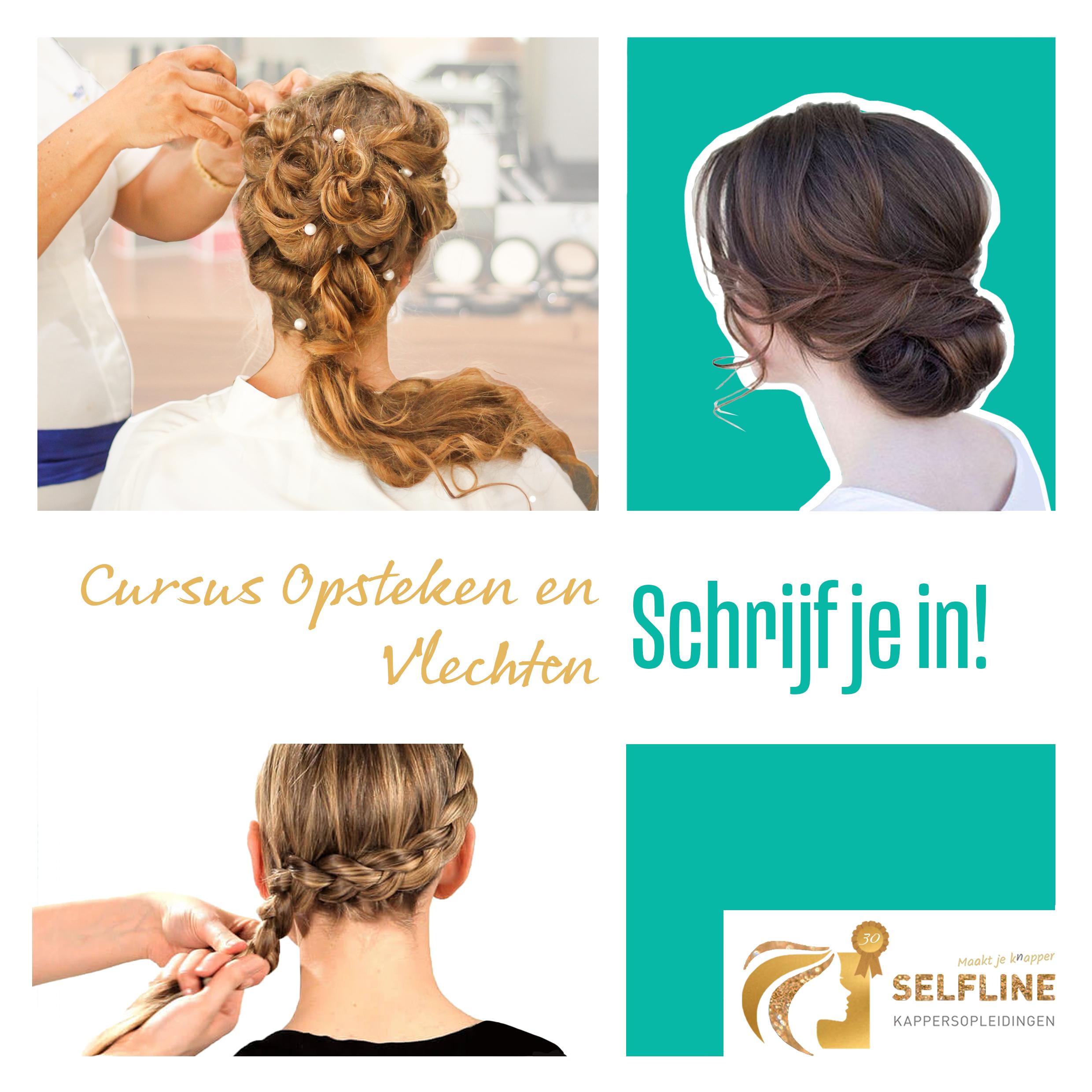 Cursus opsteken en vlechten, kapper, locaties heel nederland — foto 4