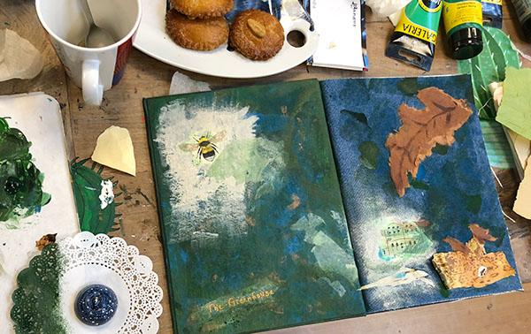 Workshop ‘art journaling – inspiratie uit de natuur’ — foto 2