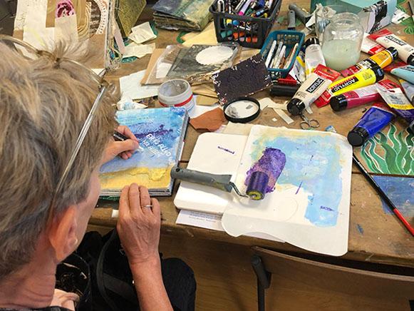Workshop ‘art journaling – inspiratie uit de natuur’ — foto 4