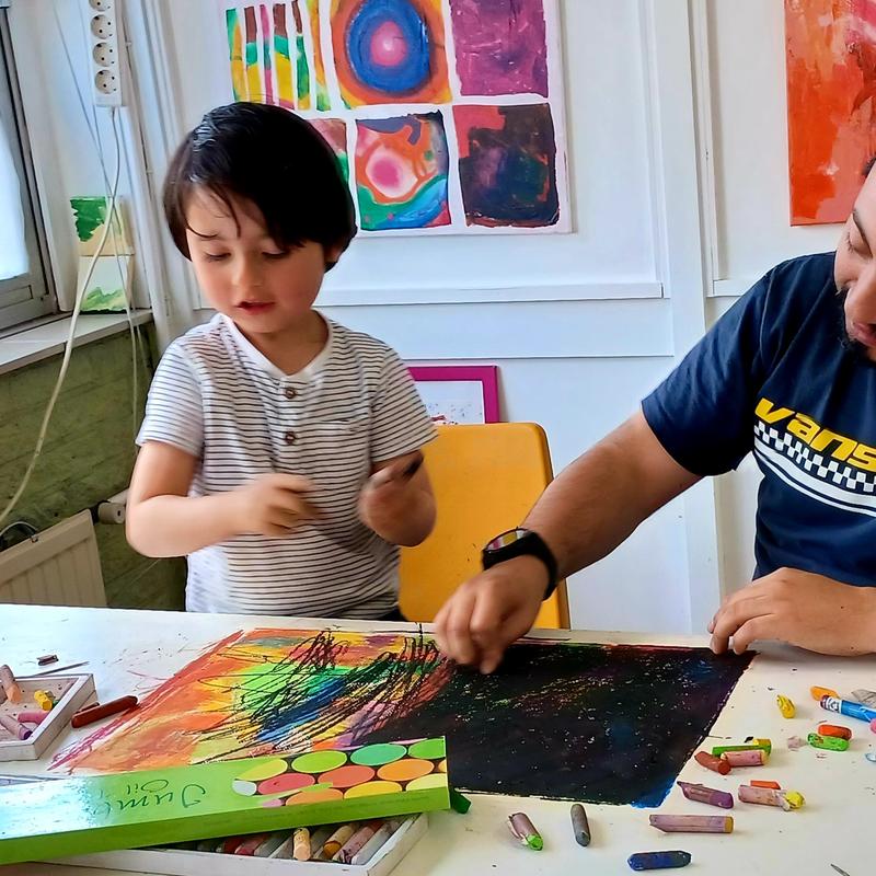 Ouder en Kind Kunstlessen — foto 3