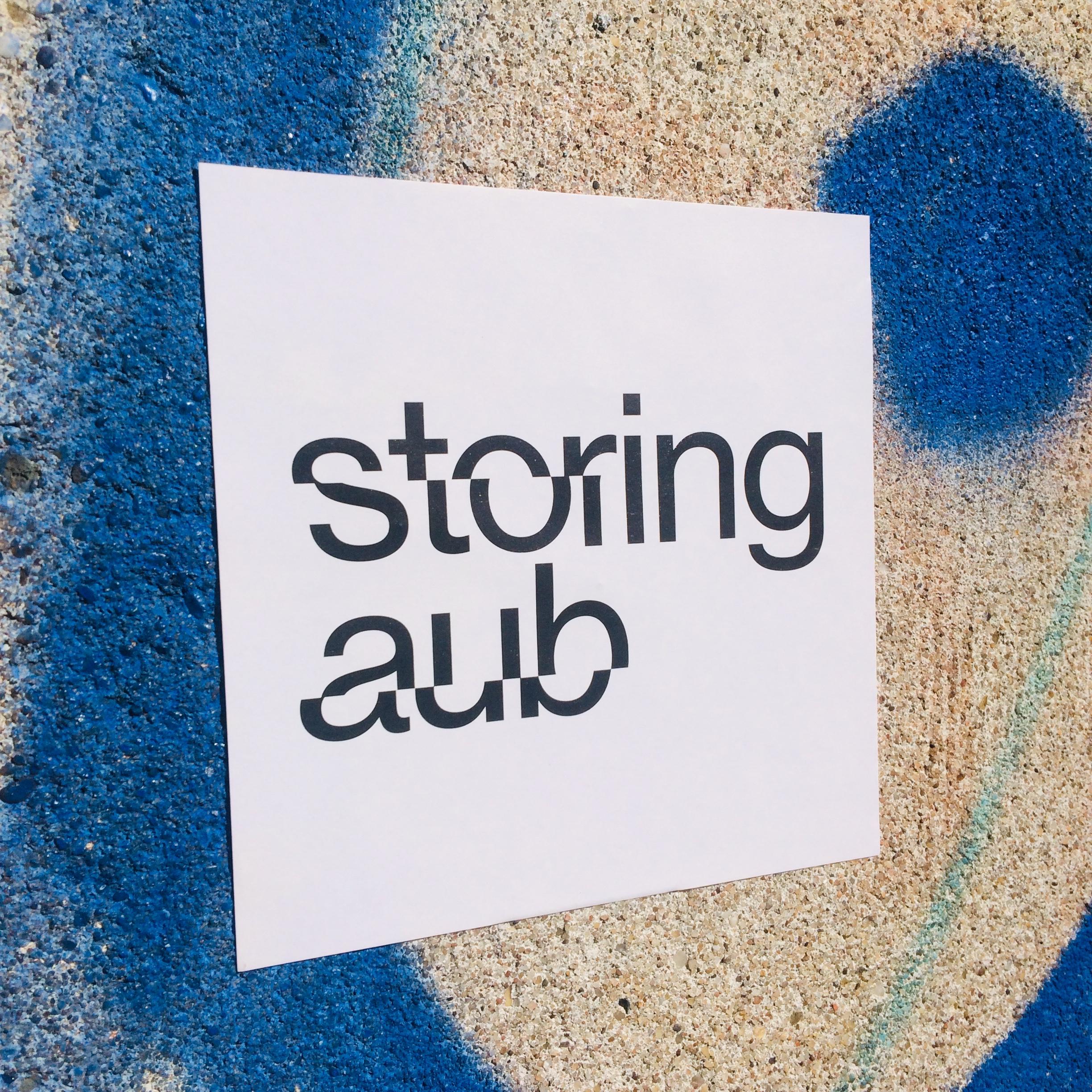 Storing aub | autobiografische verdieping voor makers van kunst in arnhem — foto 1