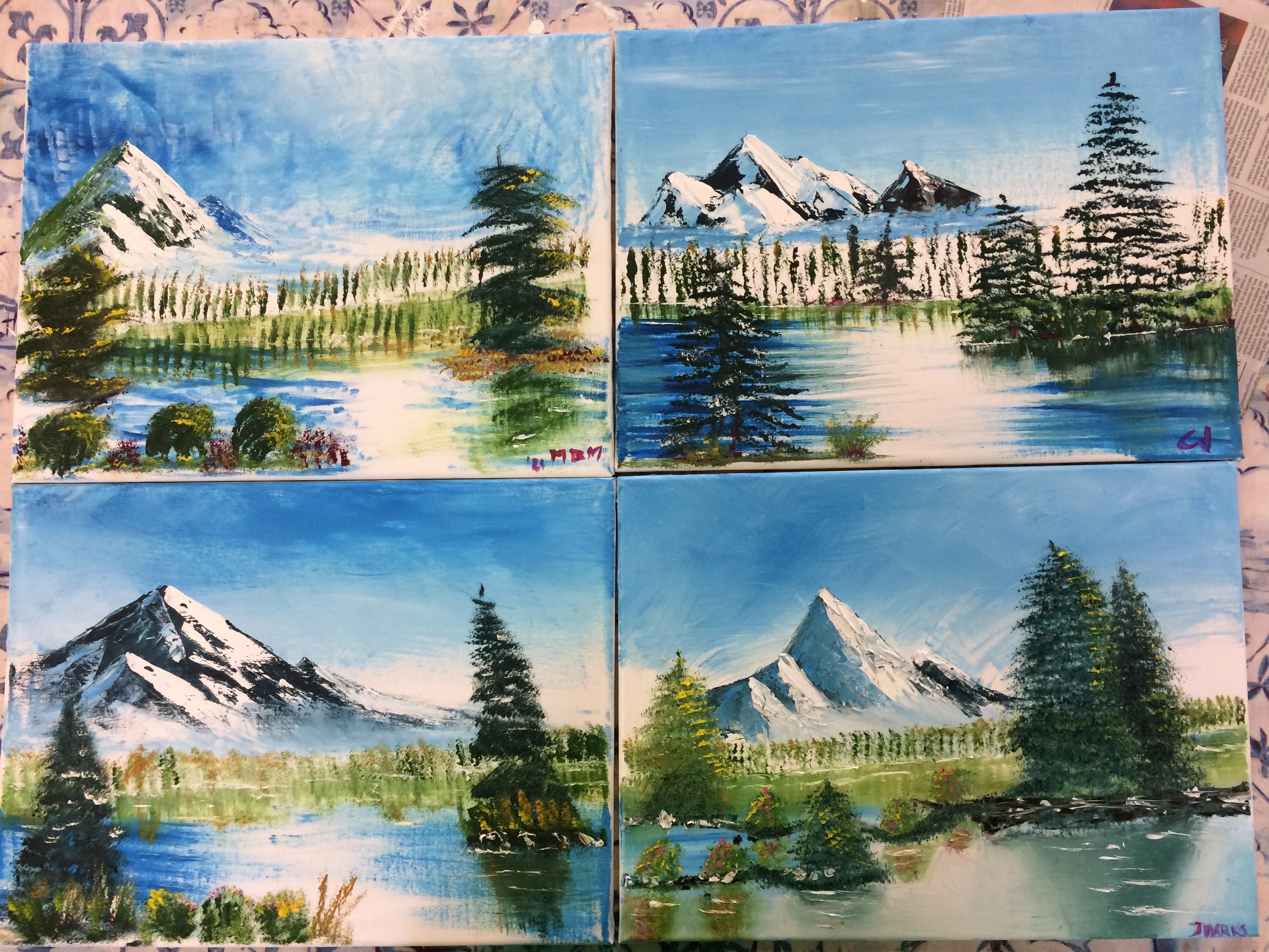 Bob Ross workshop in Eindhoven — foto 2