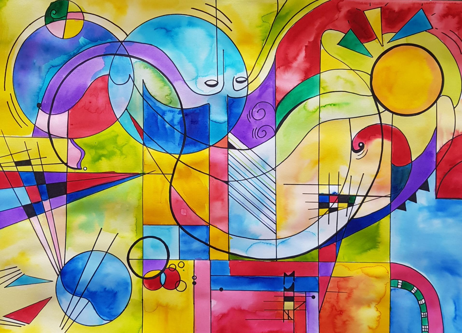 Workshop schilderen à la Kandinsky — foto 1