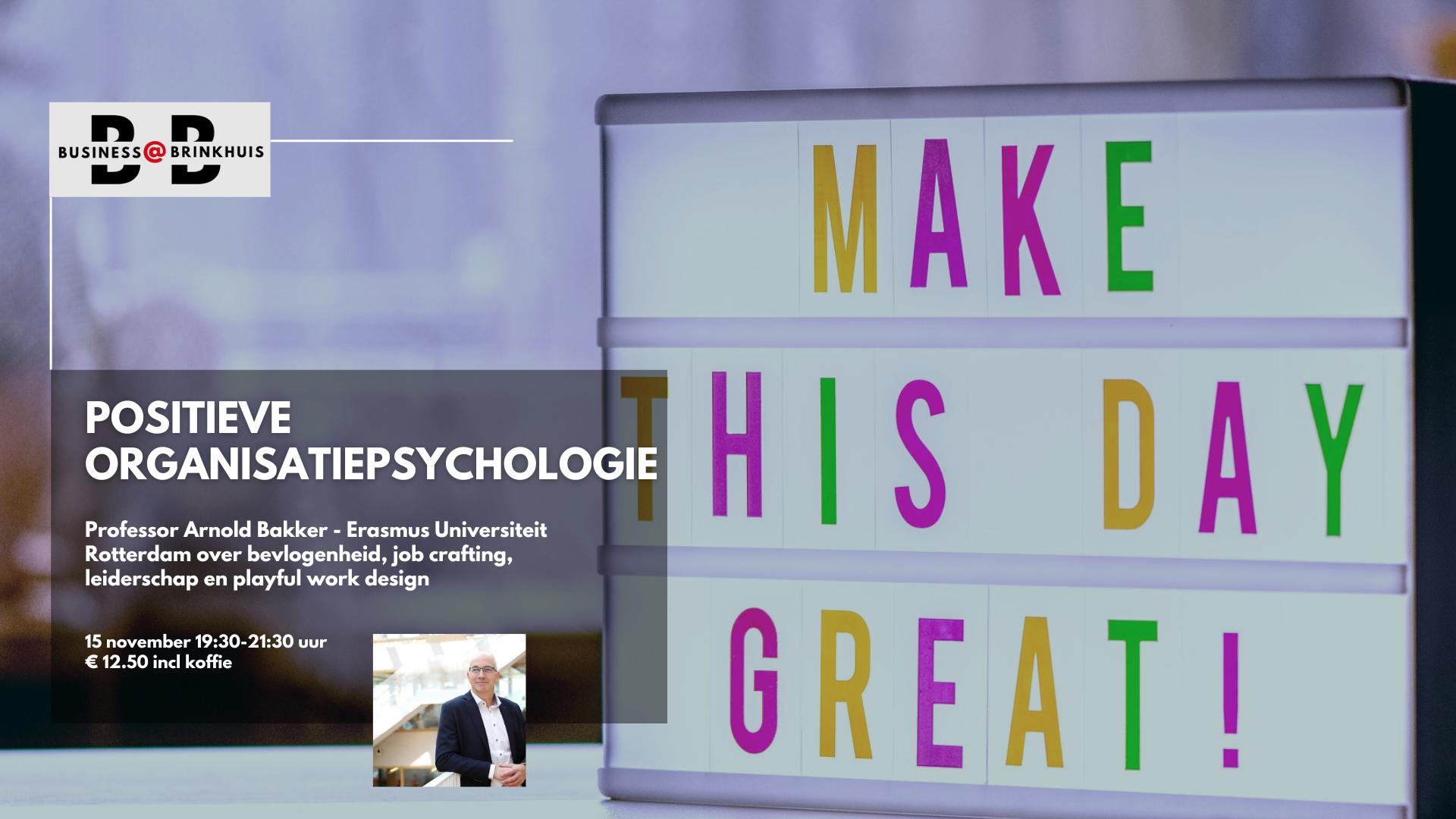 Positieve Organisatie Psychologie — foto 1