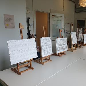 Weekendworkshop Met Schoonhoven (3-D schilderij maken)