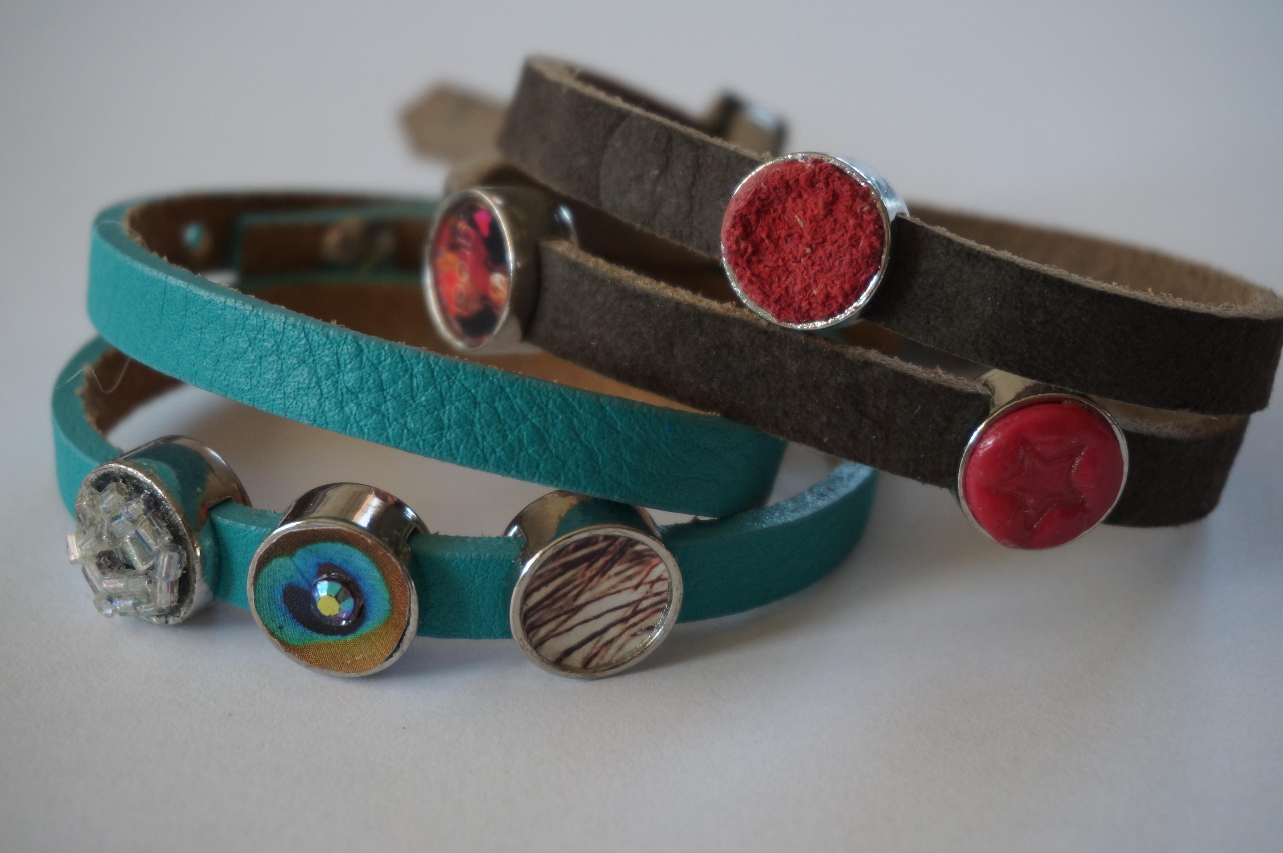 Sieraad maken: cuioi armband met cabochons — foto 4