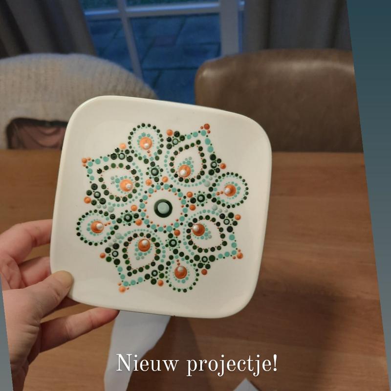 Workshop porselein stippen Kerst — foto 4
