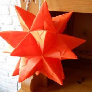Maak je eigen lamp - origami