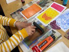 Monoprint met gelliplates — foto 4