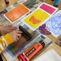 Monoprint met gelliplates