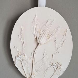 Botanische gipstegel maken