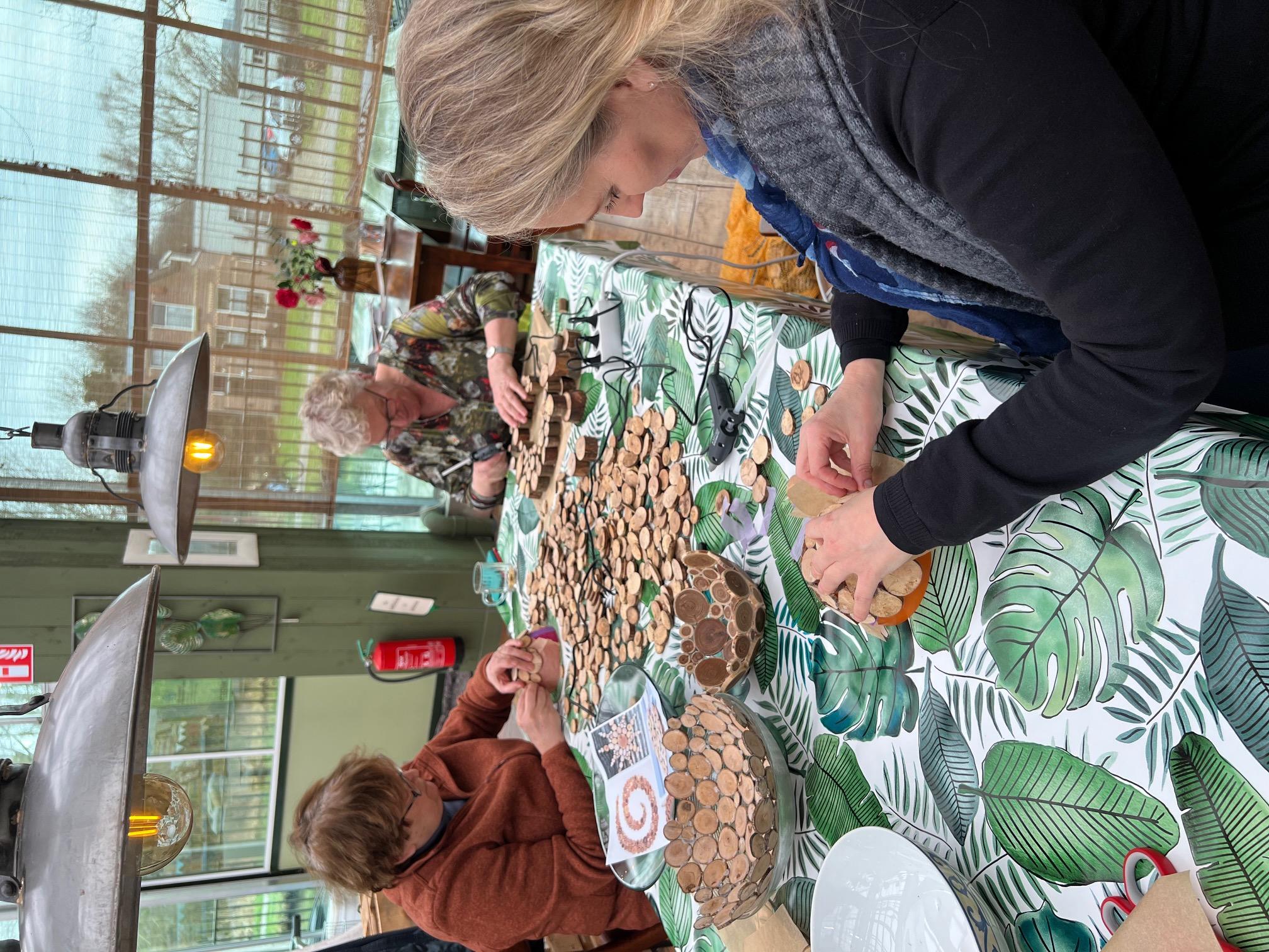 Workshop werken met lijmpistool — foto 3