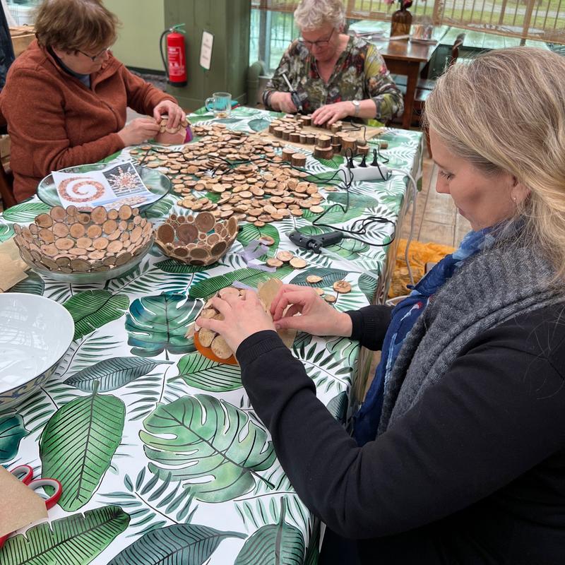 Workshop werken met lijmpistool — foto 3