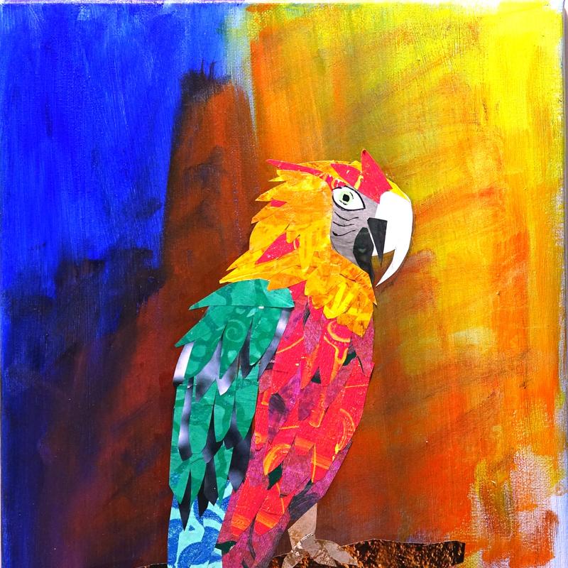 Collage workshop: Thema Vogels  — foto 2