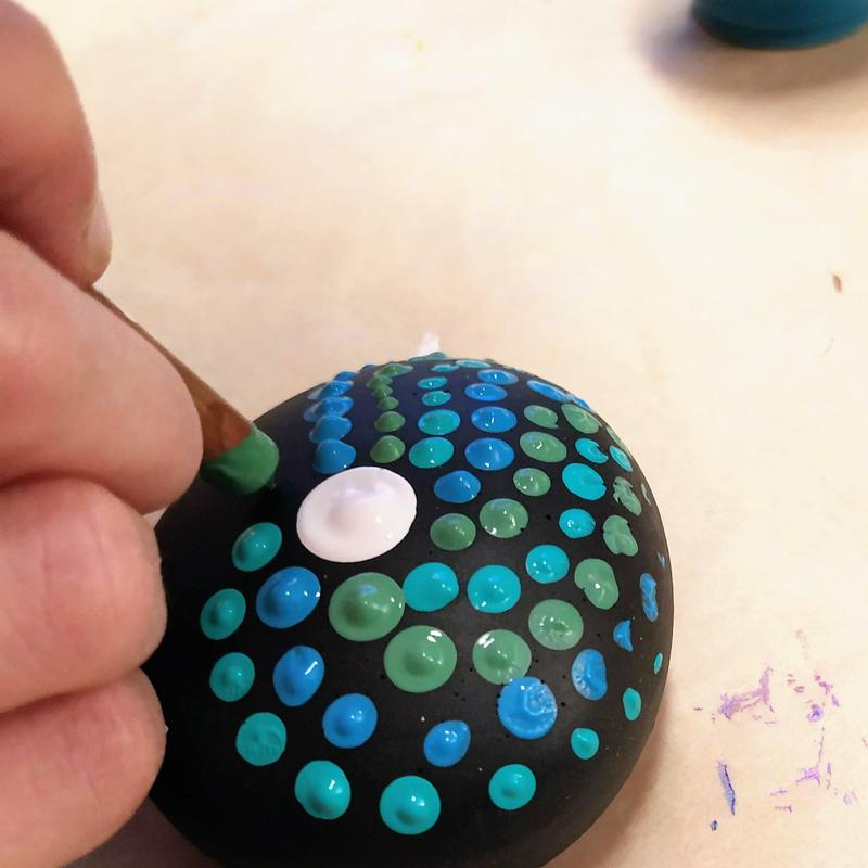 Dotpainten(stippen) voor partijtjes — foto 3