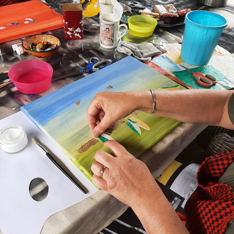 Collage workshop: Thema Vogels  — foto 4