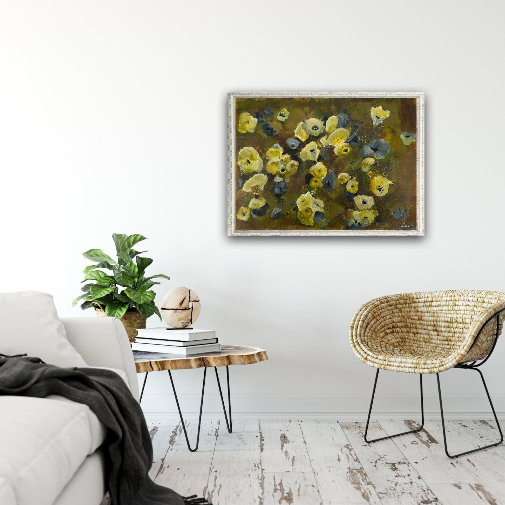 Bloemen schilderen in een losse stijl — foto 1