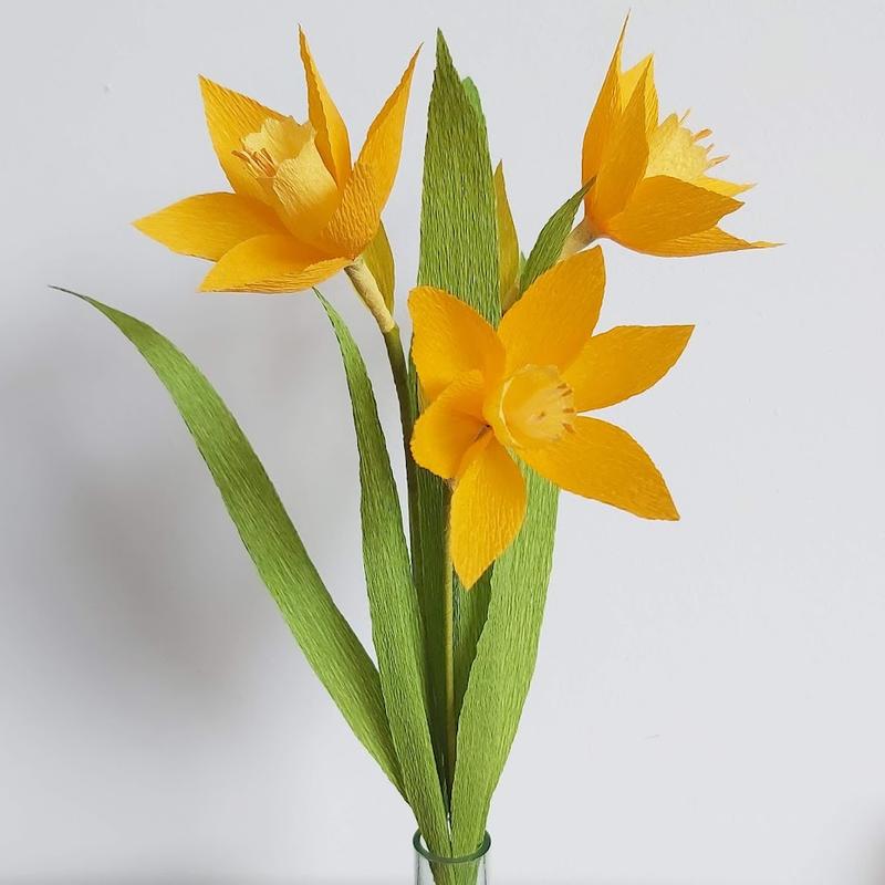 Papieren bloemen maken