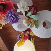 Papieren bloemen maken
