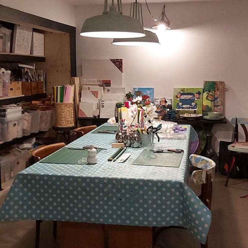 Papieren bloemen maken — foto 5