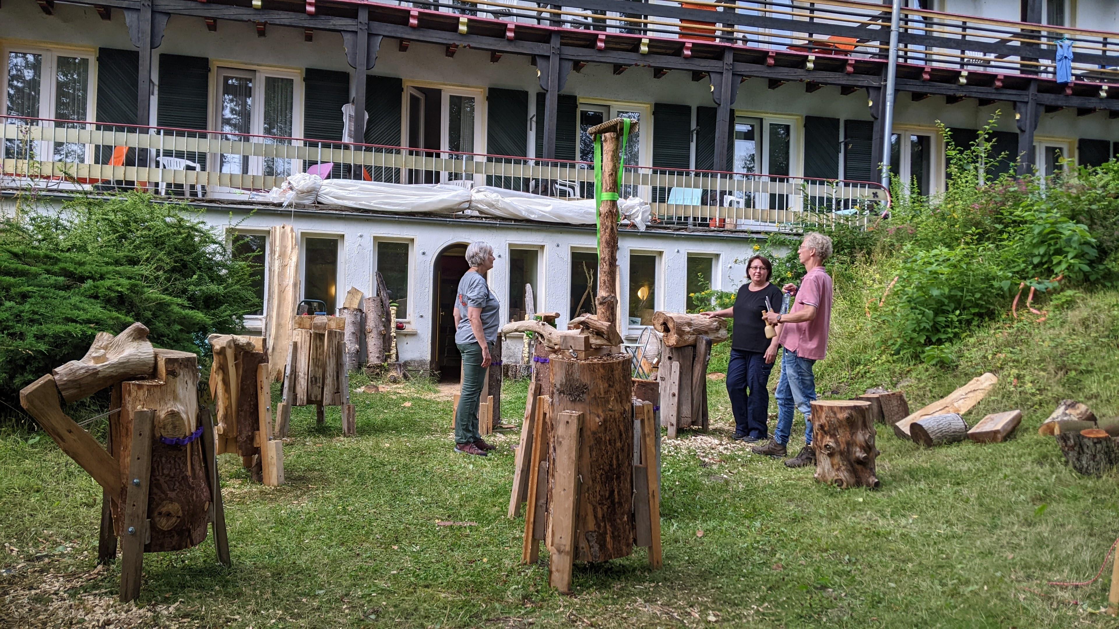 Vakantiecursus beeldhouwen in hout — foto 3