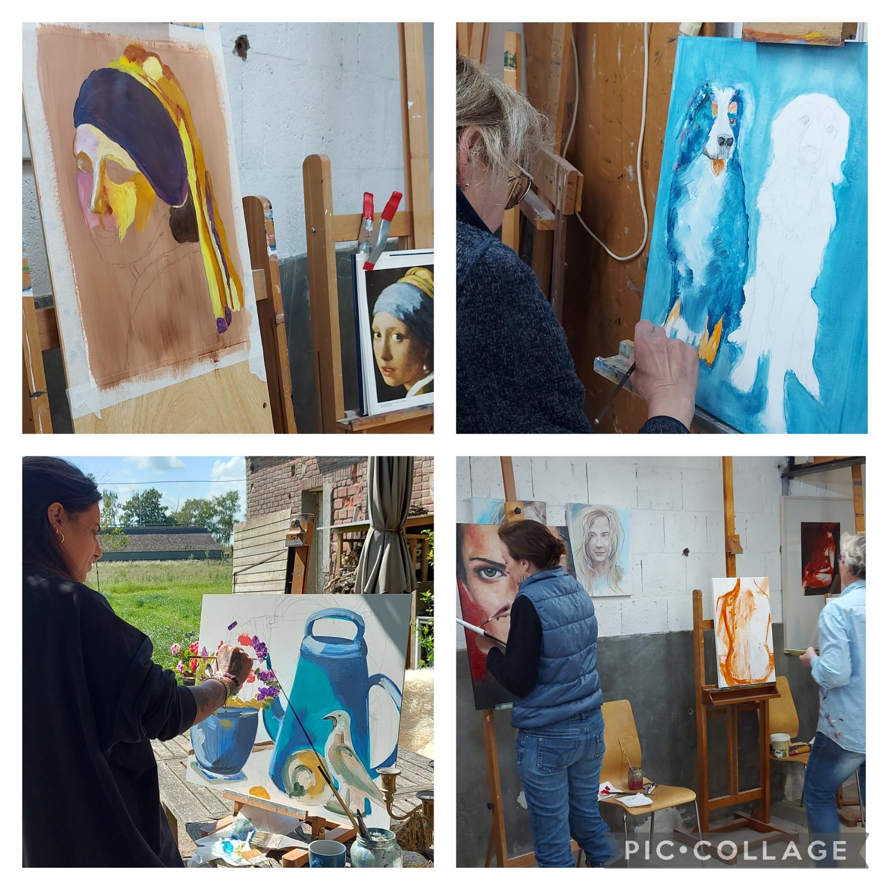 Atelier Ilse Aarsman Cursus schilderen — foto 2