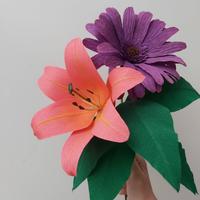 Workshop papieren bloemen GEVORDERDEN
