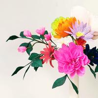 Workshop papieren bloemen