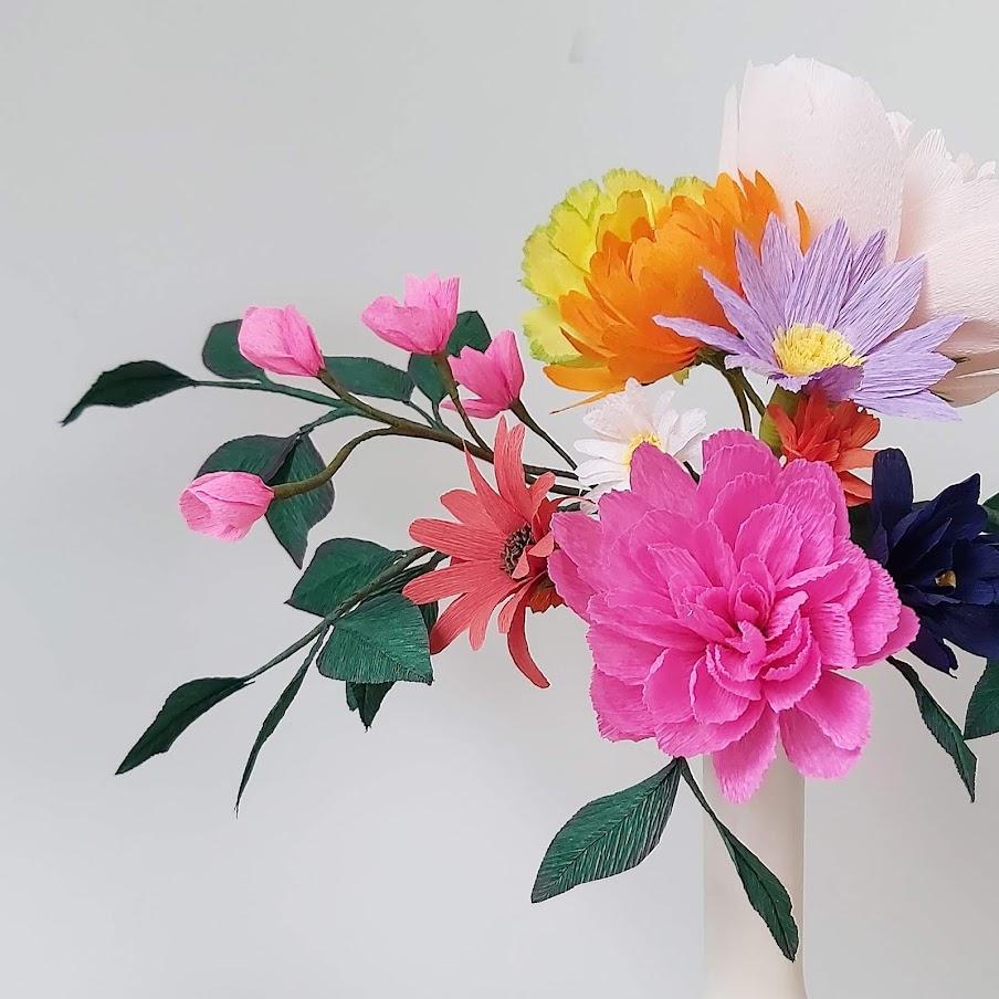 Workshop papieren bloemen BASIS — foto 4