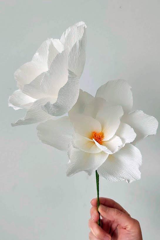 Workshop papieren bloemen BASIS — foto 2