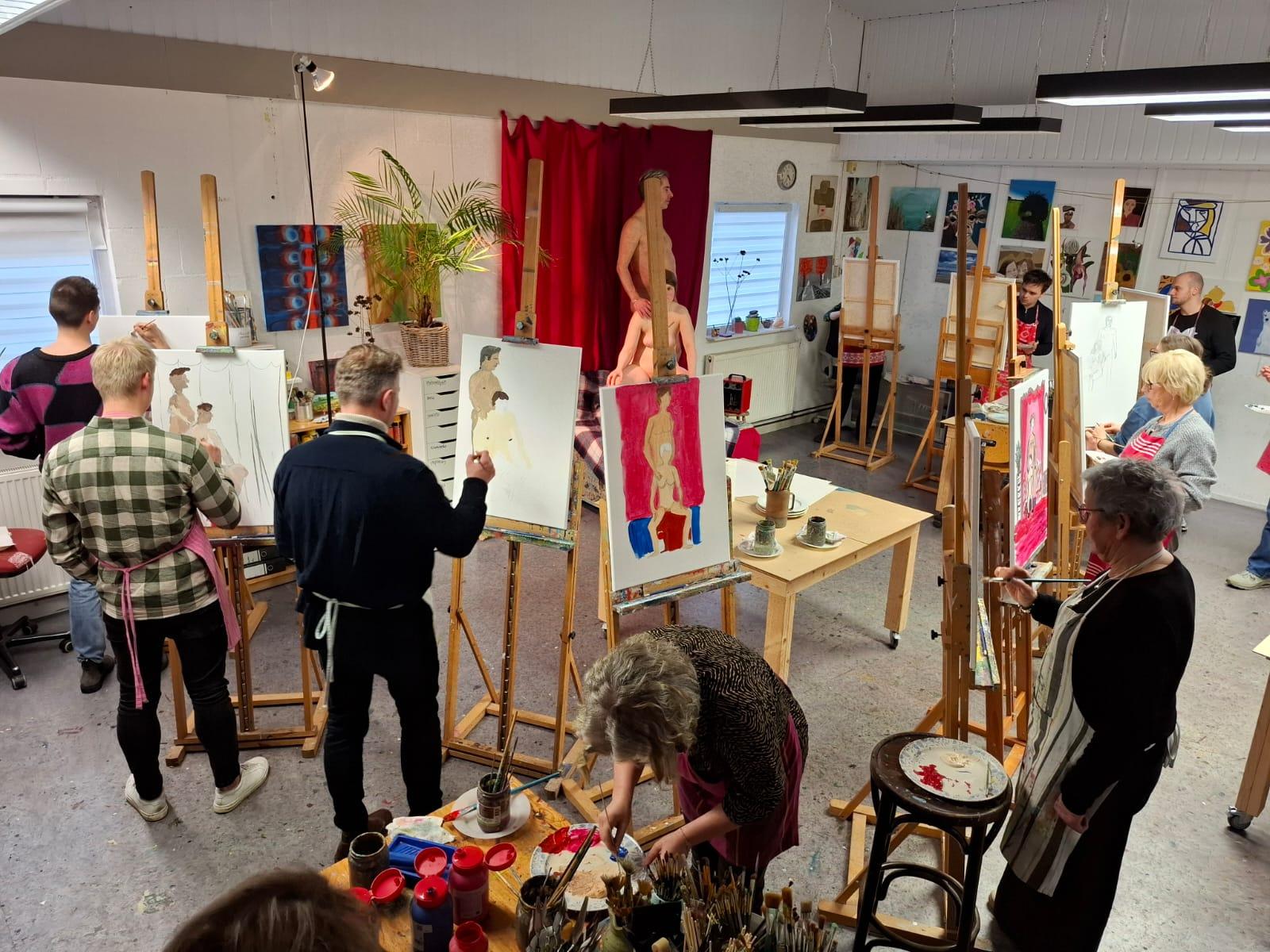 Workshop Model Schilderen  — foto 1