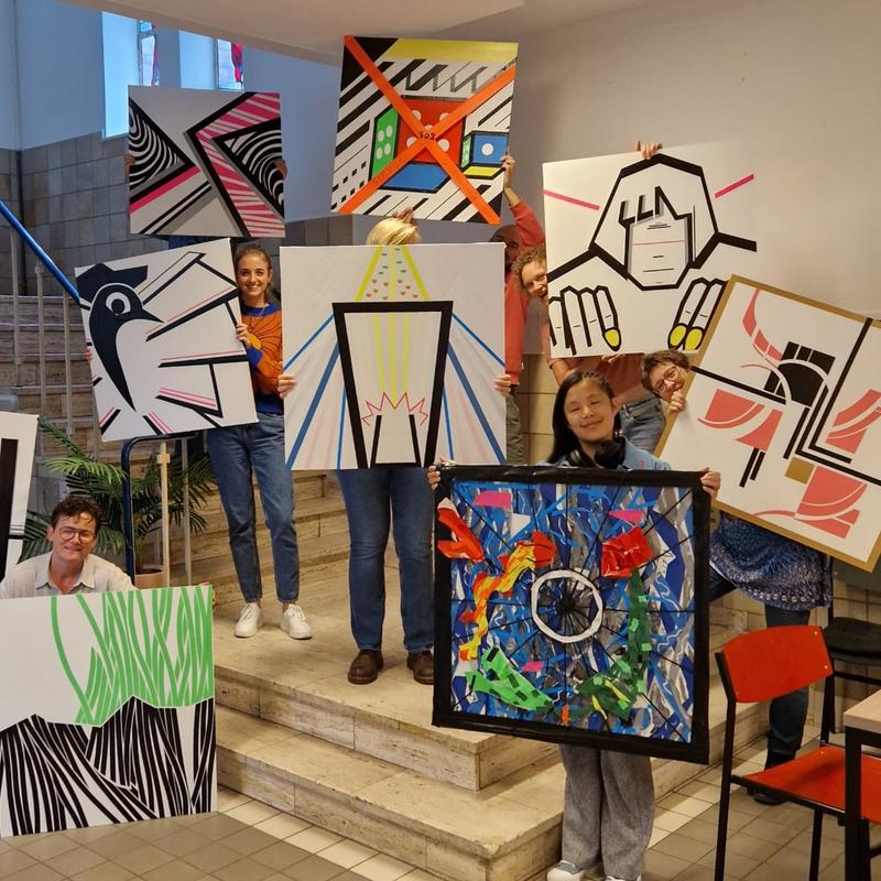 Teamworskhop Tape Art — foto 2