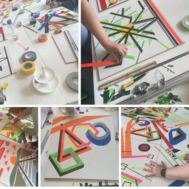 Teamworskhop Tape Art