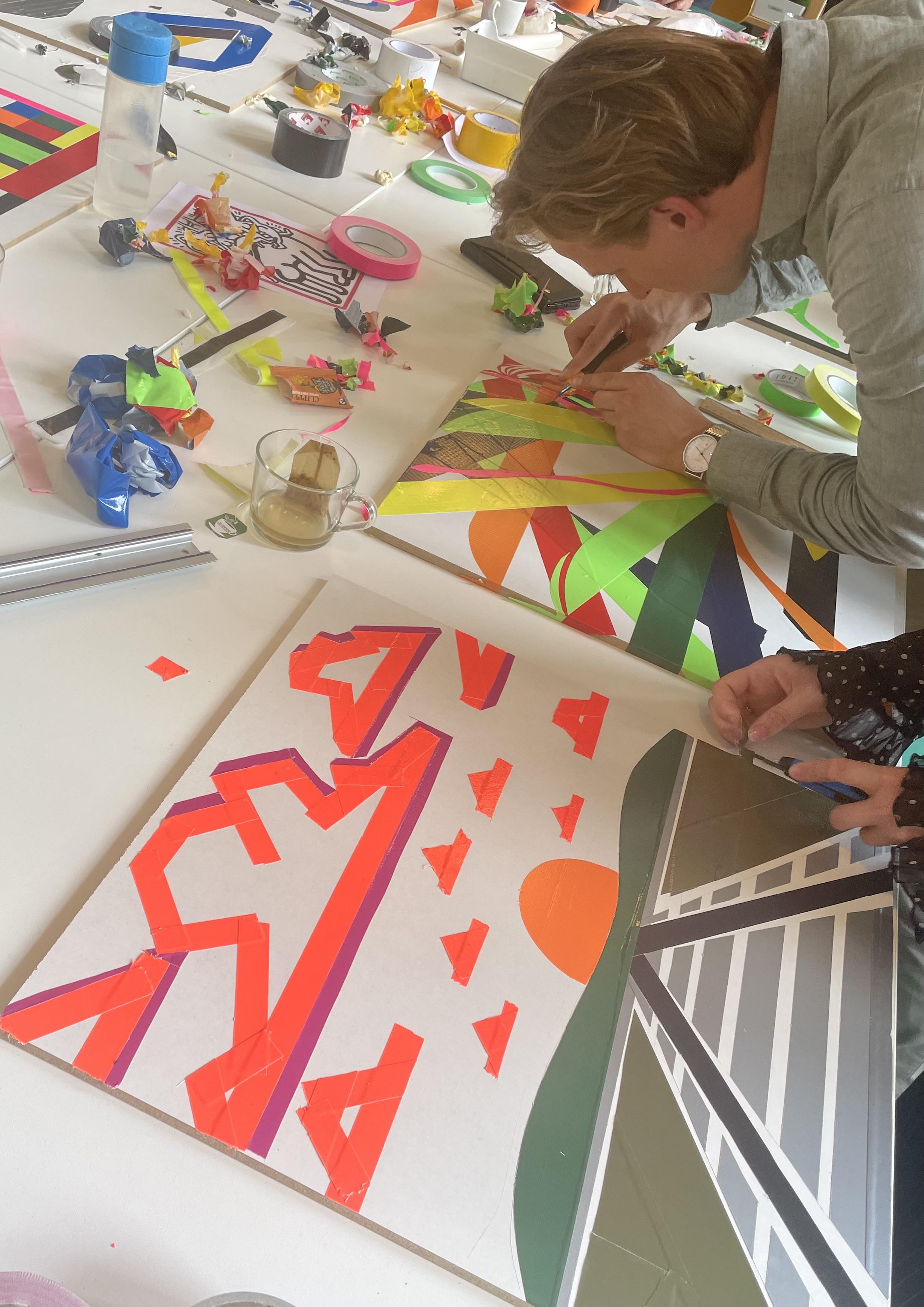 Teamworskhop Tape Art — foto 4