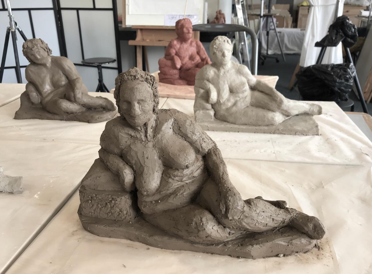 Modelsculpting - Mensfiguur boetseren — foto 2