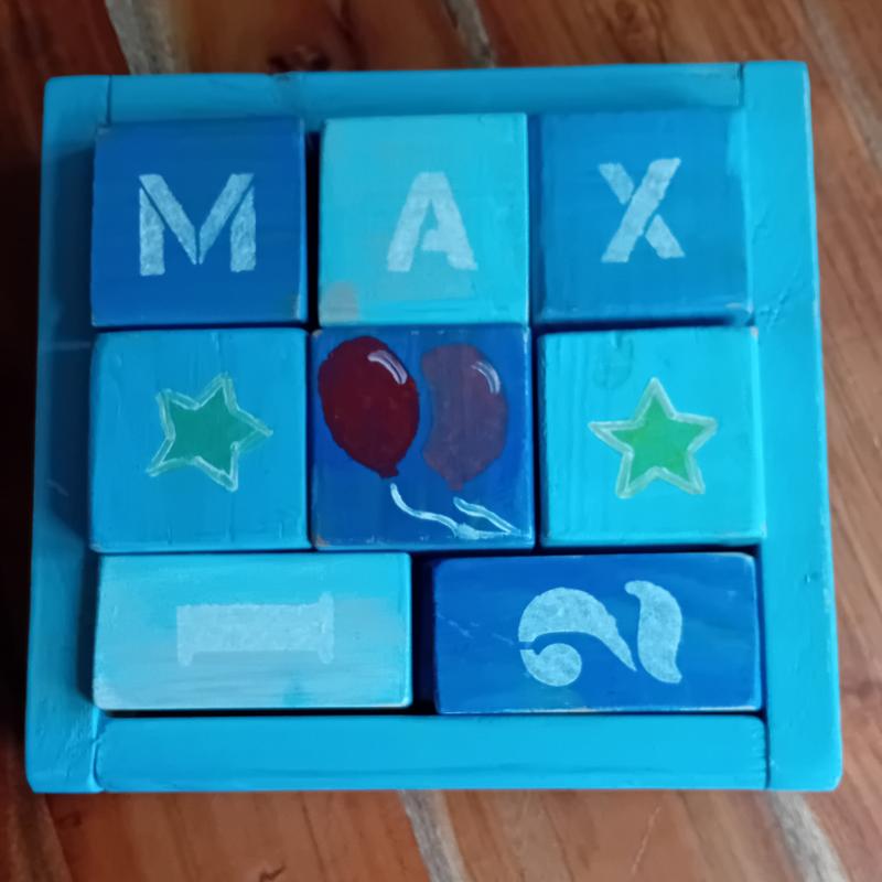 Workshop blokkendoos gepersonaliseerd — foto 3
