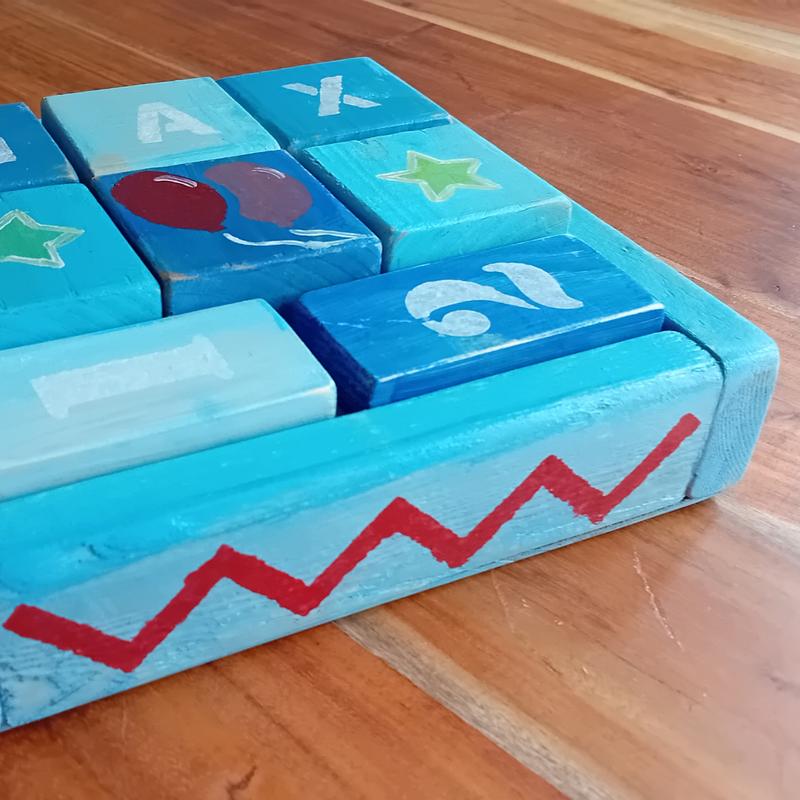 Workshop blokkendoos gepersonaliseerd — foto 2