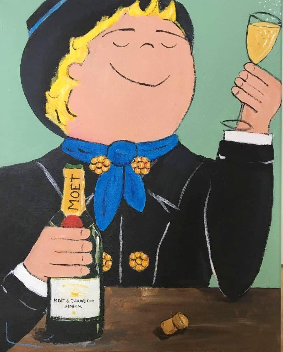  Dikke Dames schilderen  — foto 4