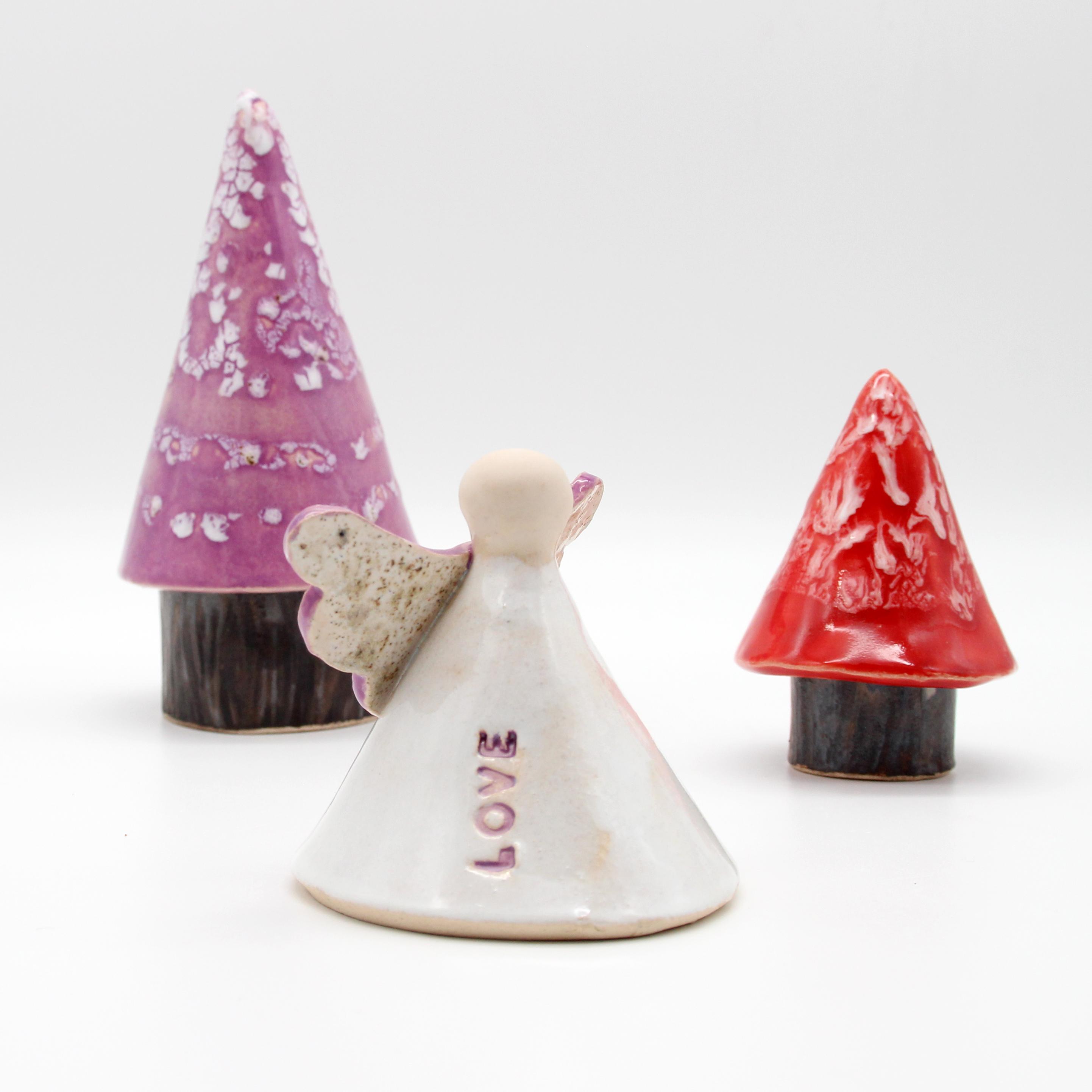 Kerstbomen maken van keramiek — foto 3