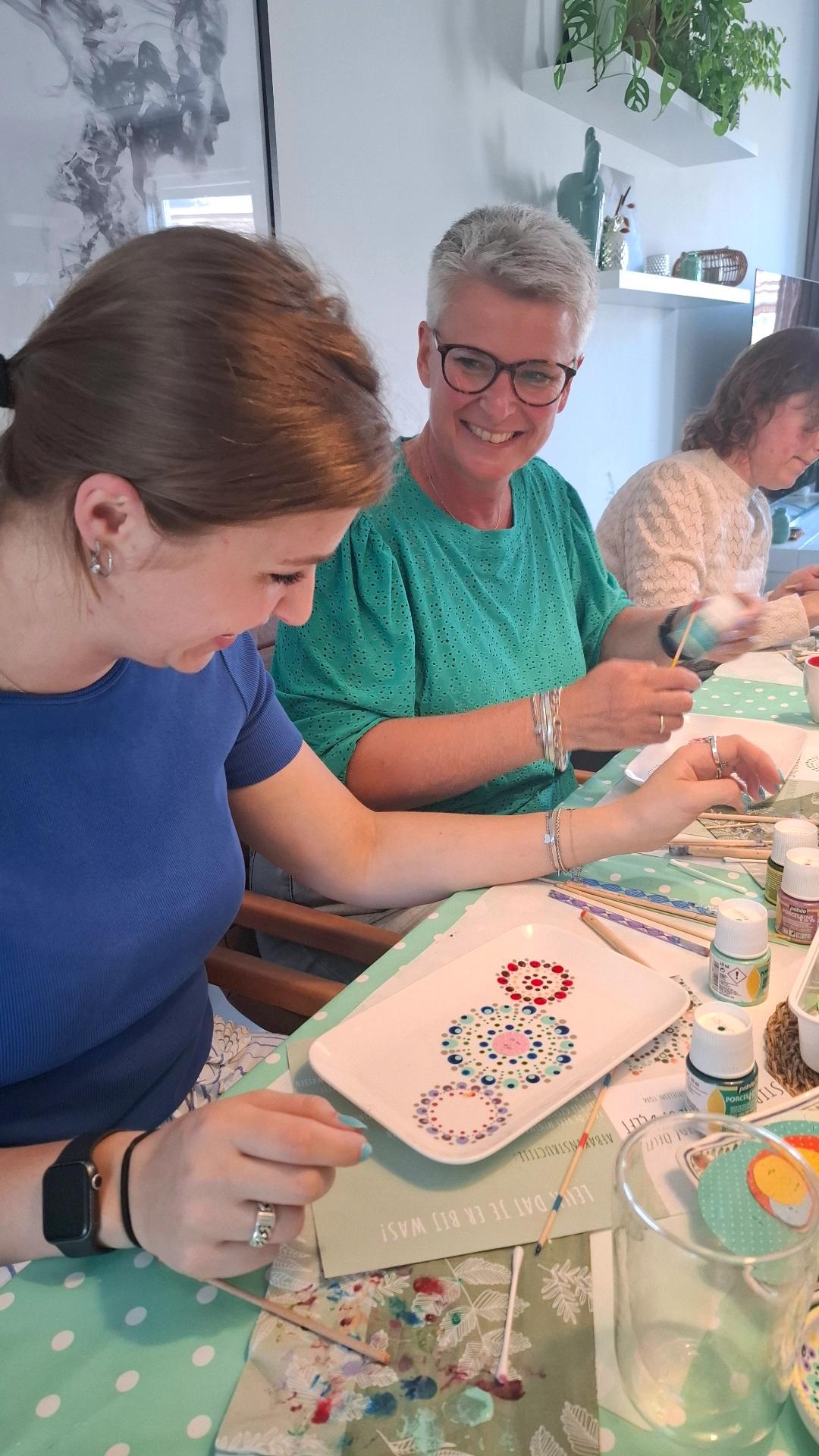 Workshop porselein stippen — foto 19
