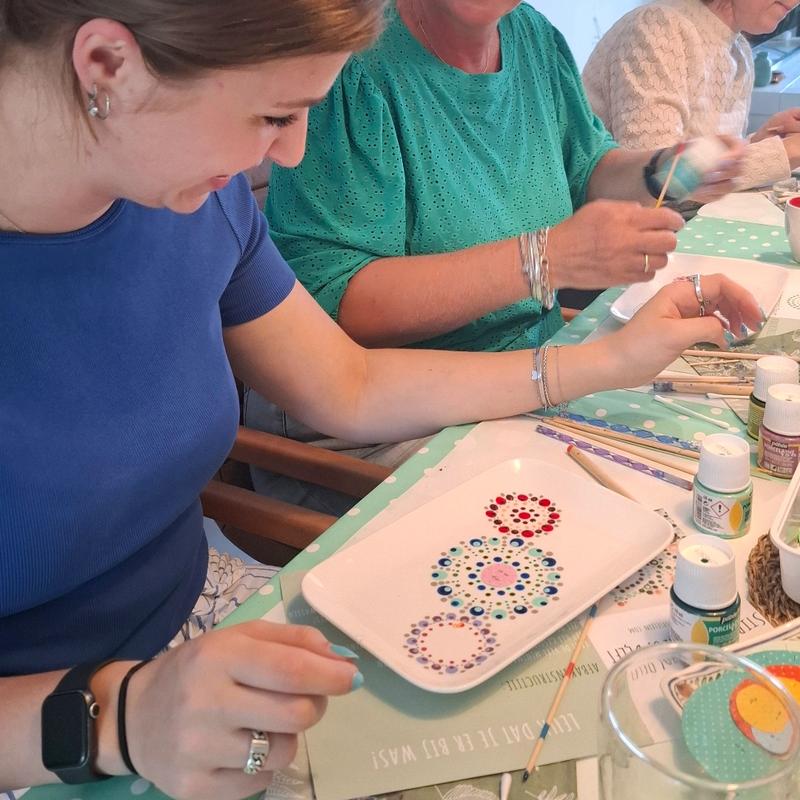 Workshop porselein stippen Kerst — foto 19