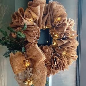Workshop Kerst jute krans