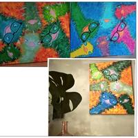 Workshop struisvogels schilderen