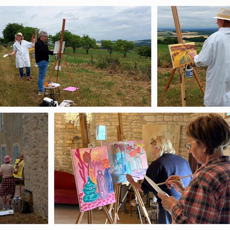 SCHILDEREN IN DE BOURGOGNE  — foto 3