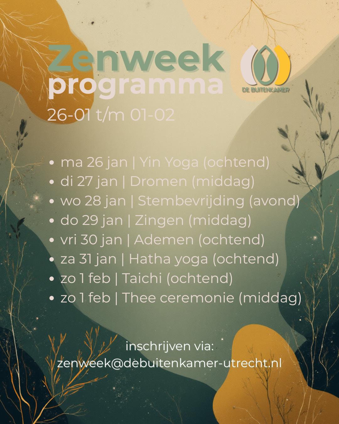 Tai chi - Zenweek De Buitenkamer — foto 3