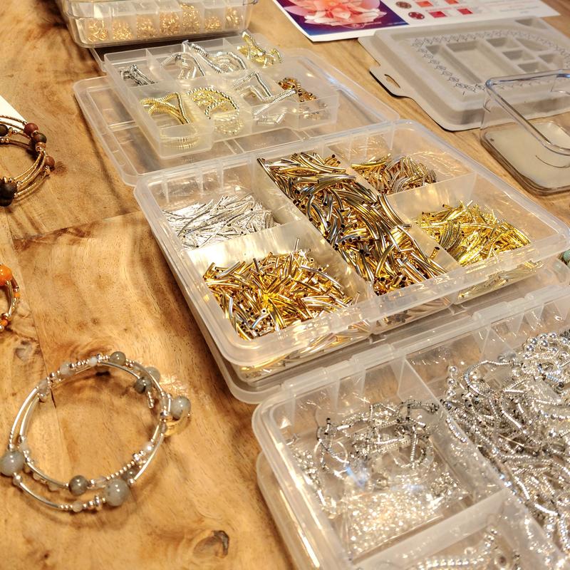 Workshop edelsteen wikkelarmband maken  — foto 2